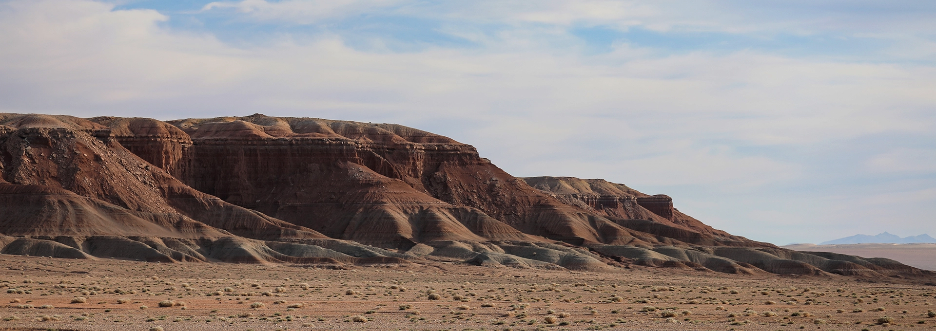 Mountain in the Gobi desert